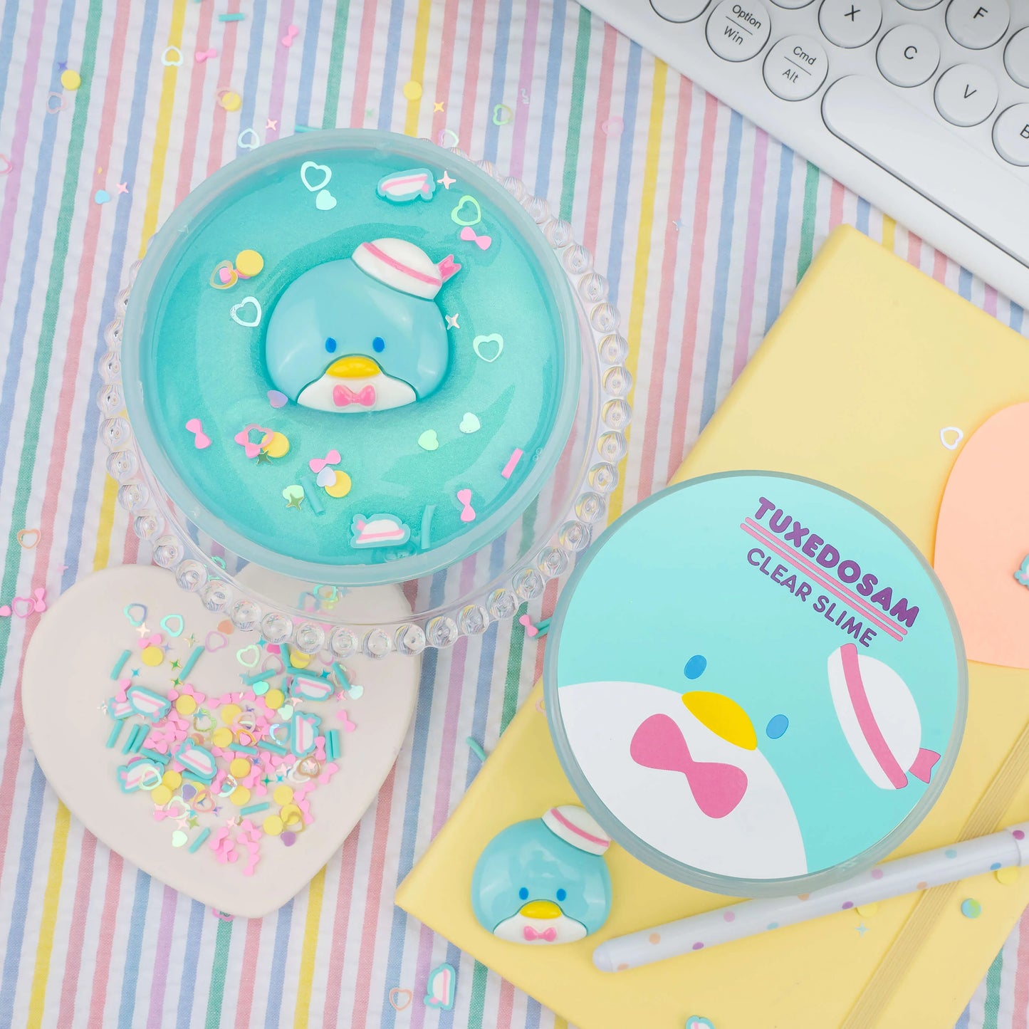 Sanrio® Tuxedosam™ Clear Signature Dome™ Slime