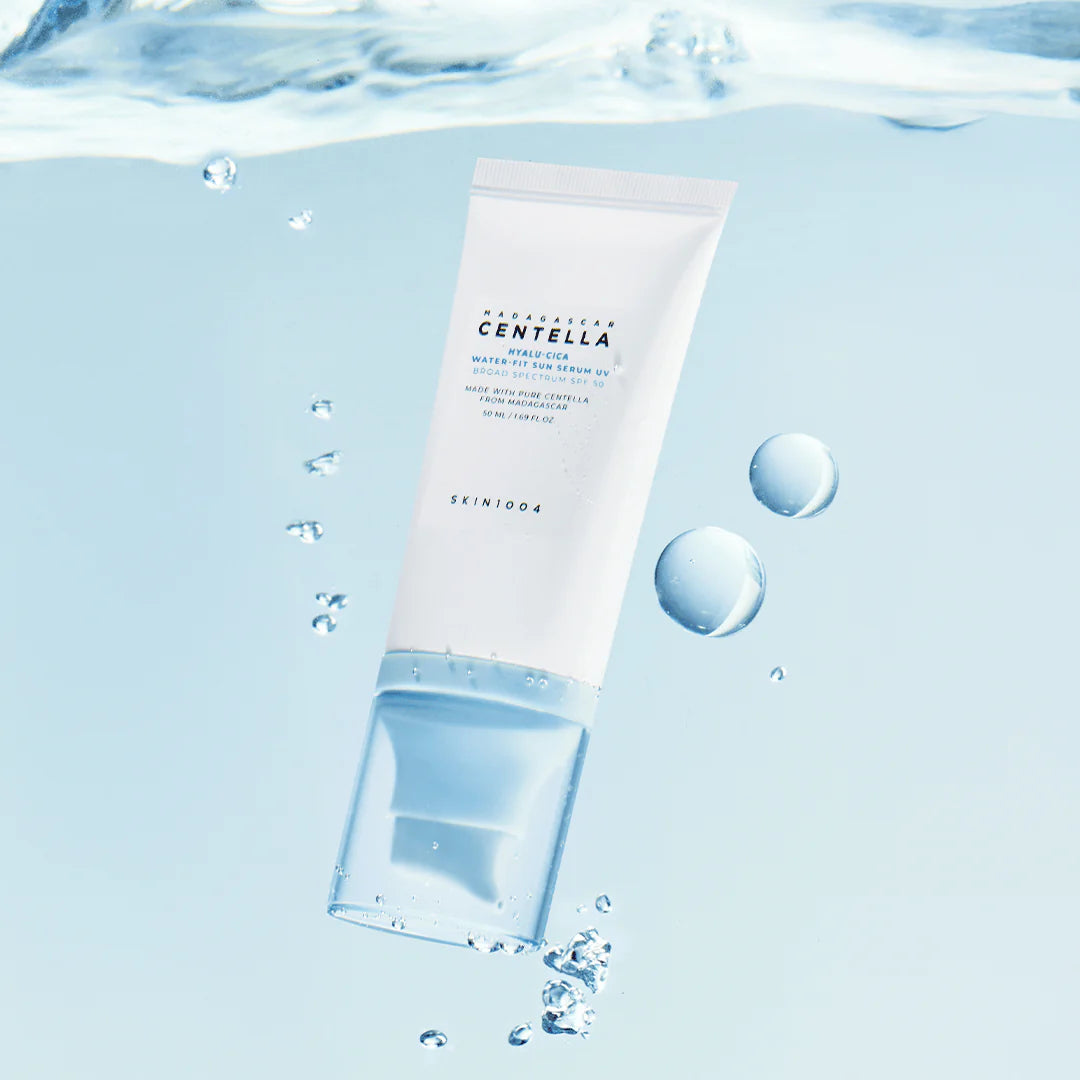 [Skin1004] Madagascar Centella Hyalu-cica Water-fit Sun Serum SPF50+ Broad Spectrum