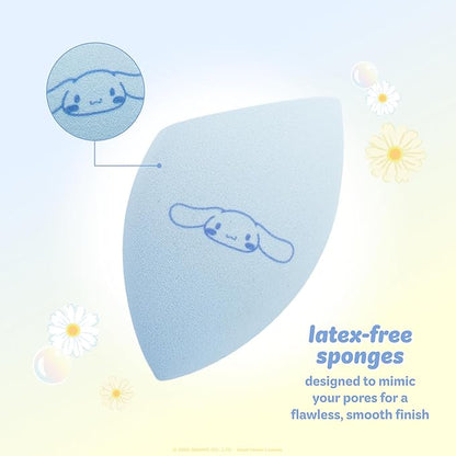 [The Crème Shop] Cinnamoroll Edge Cut Blending Sponge Duo