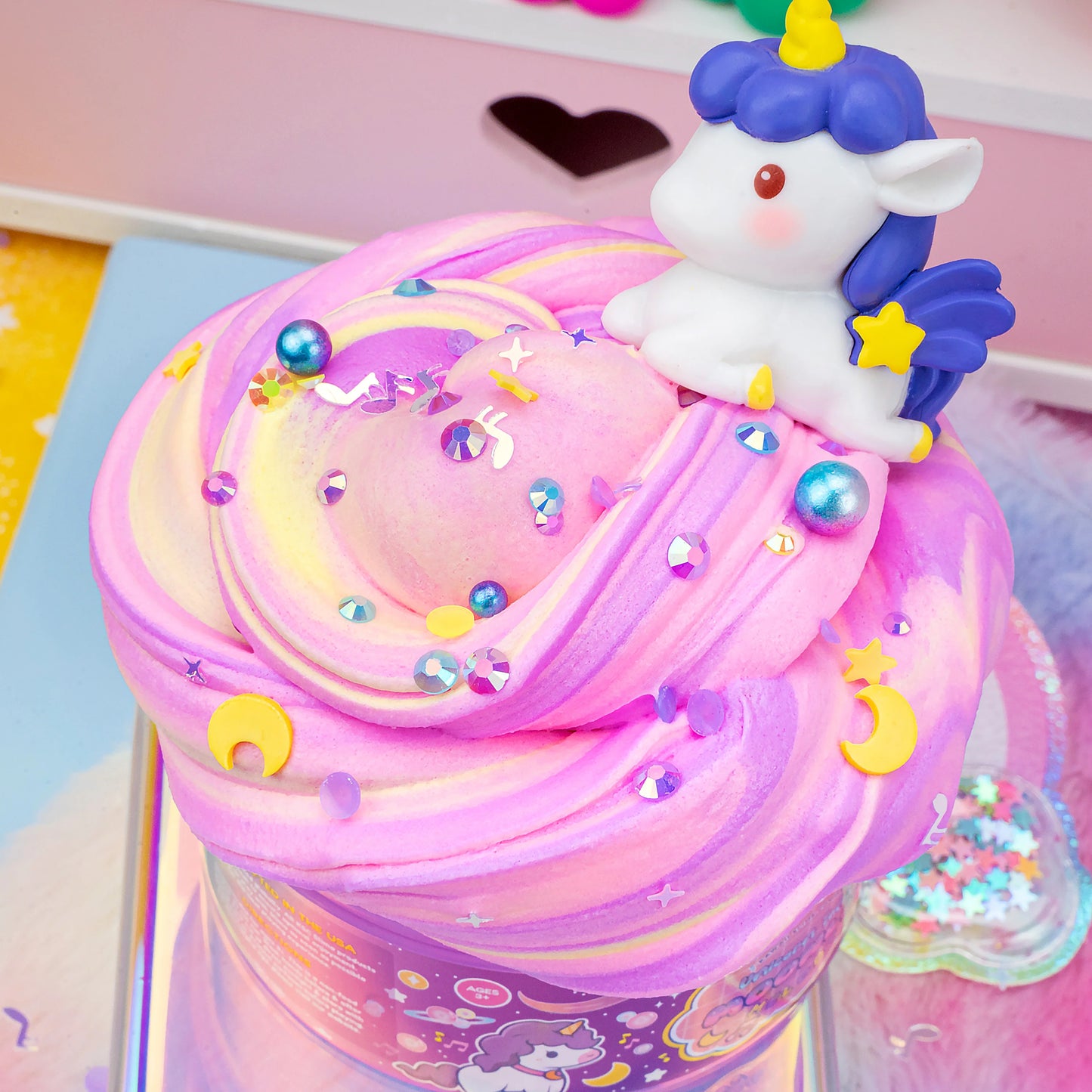 Unicorn Tales Moonlit Melody Butter Signature Dome™ Slime
