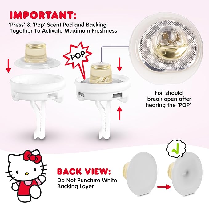 Sanrio Hello Kitty Car Air Freshener