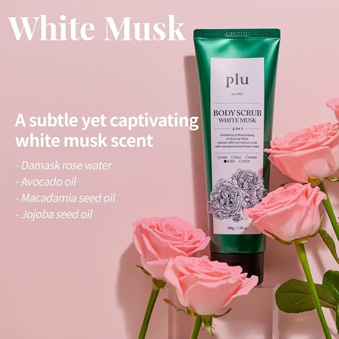 [Flu] Original Body Scrub White Musk 200g