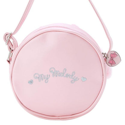 Sanrio Original Kids Face-shaped Plush Pouch - My Melody