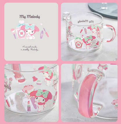Sanrio Glass Mug Cup
