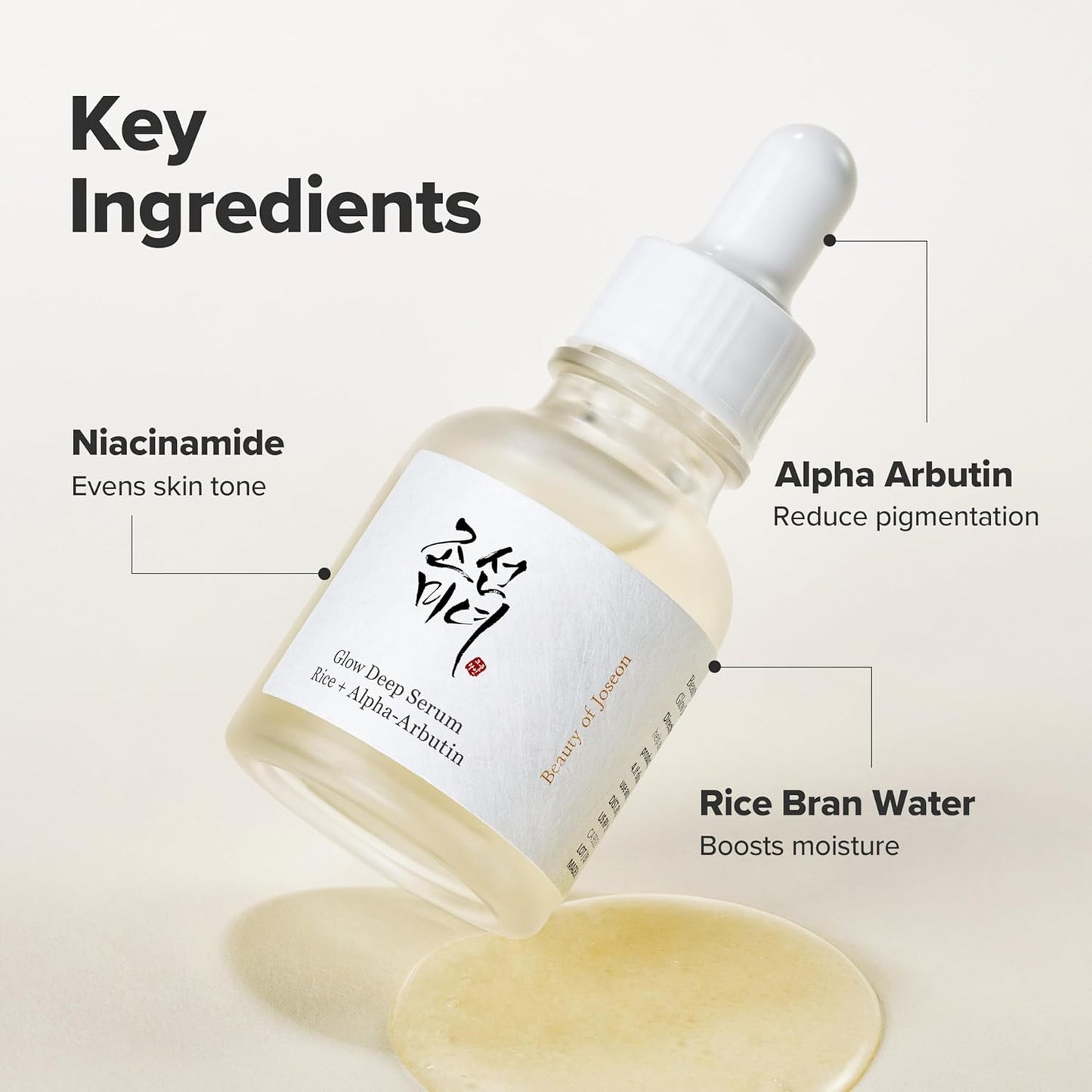 [Beauty of Joseon] Glow Deep Serum : Rice +Alpha Arbutin 30ml