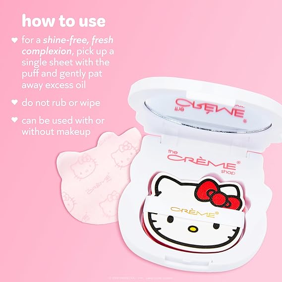 [The Crème Shop] Hello Kitty Mattifying Blotting Paper