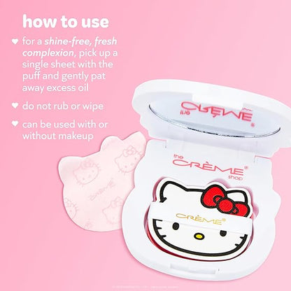 [The Crème Shop] Hello Kitty Mattifying Blotting Paper