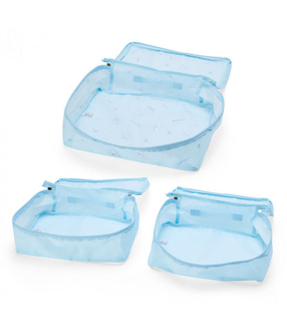 Sanrio Travel Pouch Set of 3 Cinnamoroll