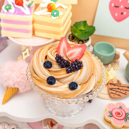 Japanese Cheesecake Butter Signature Dome™ Slime