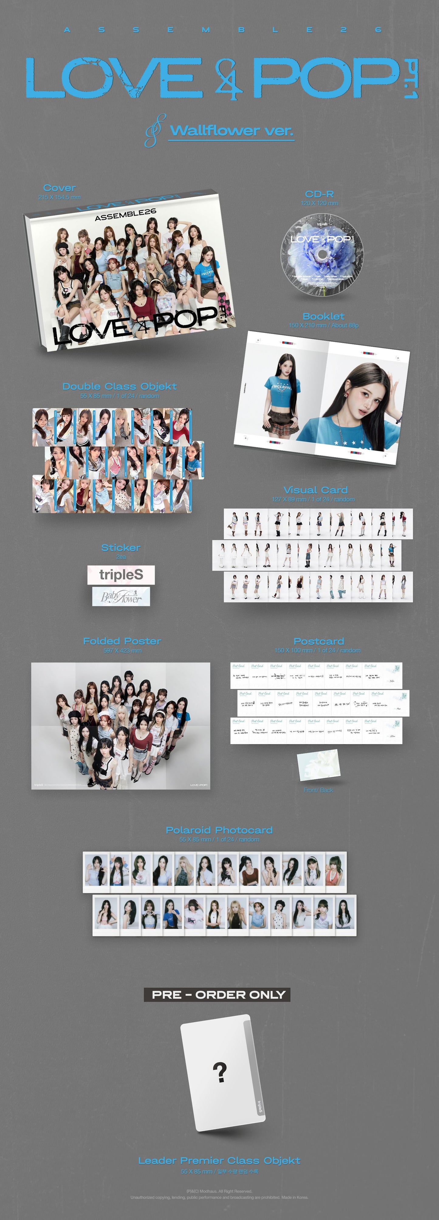 [tripleS] LOVE&POP (pt.1)