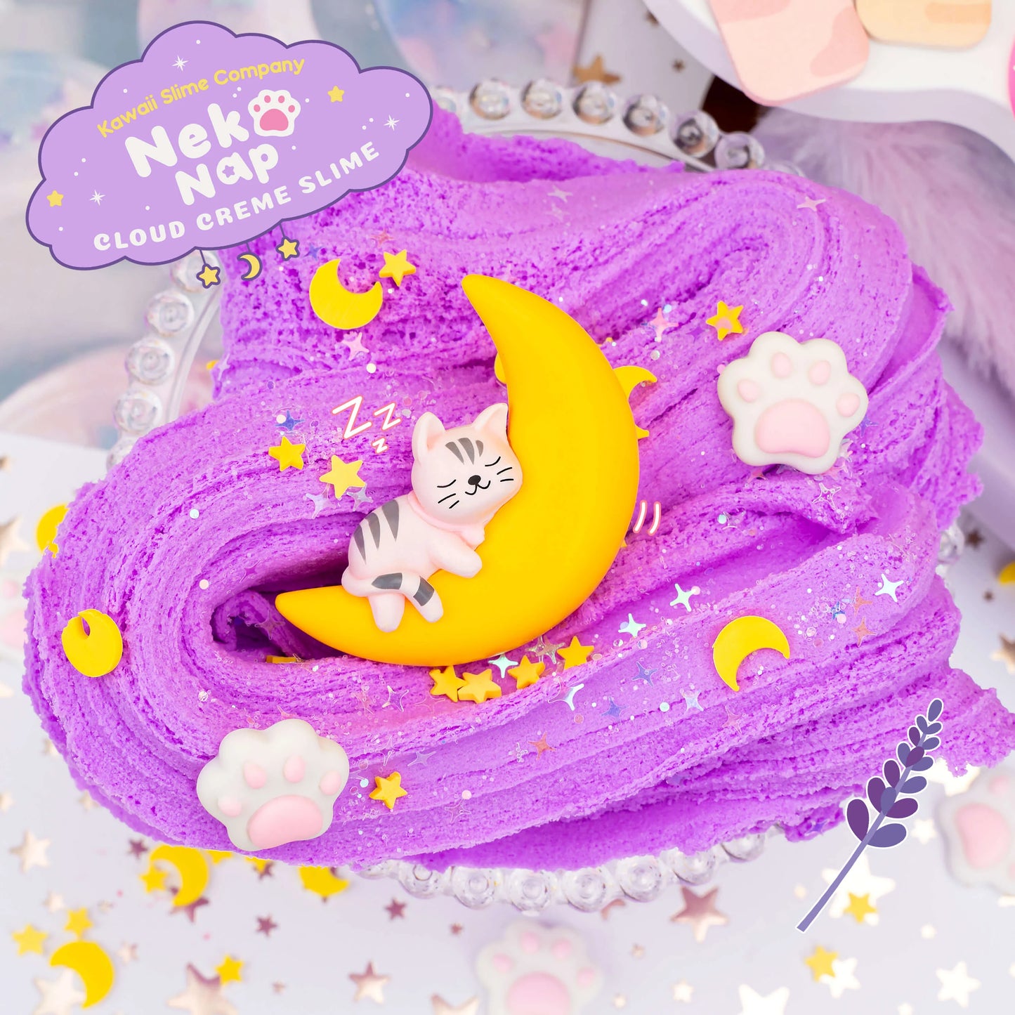 Neko Nap Cloud Creme Signature Dome™ Slime