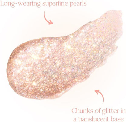 [Dasique] Starlit Jewel Liquid Glitter (01 Frozen Gold)