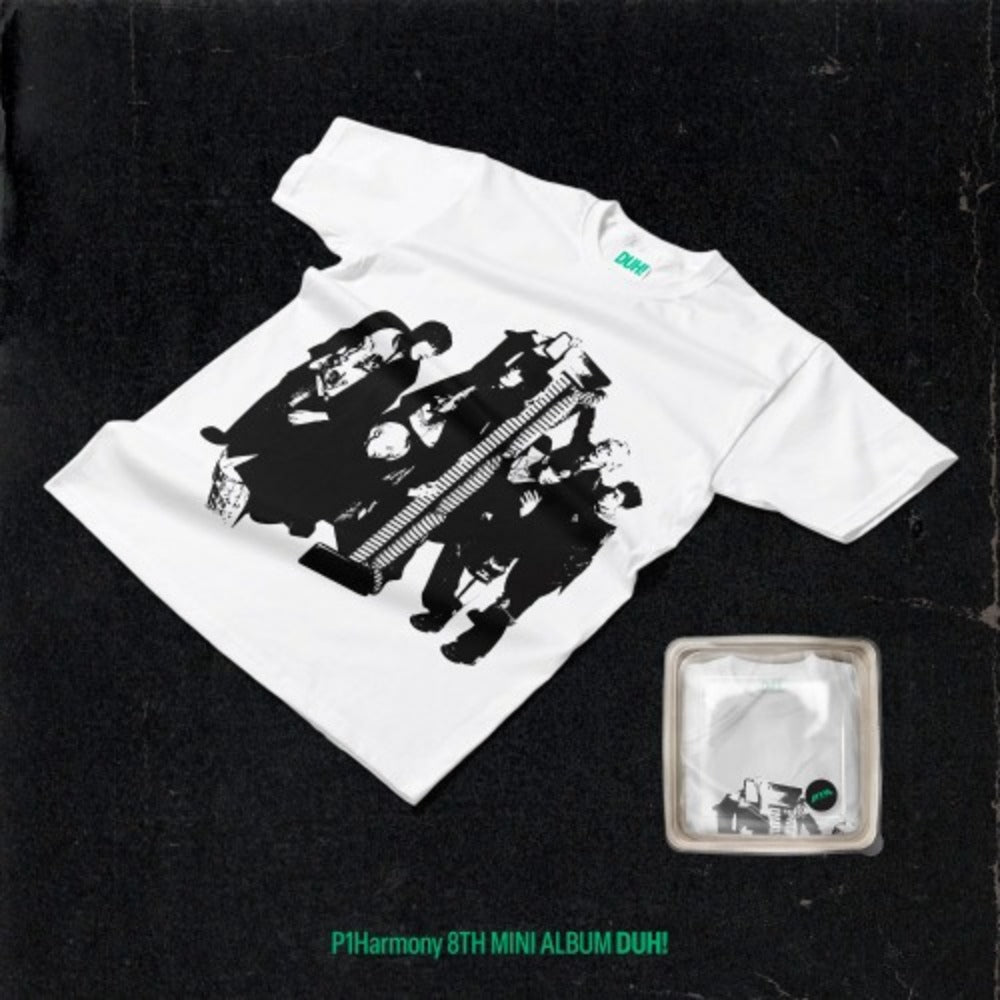 [P1Harmony] DUH! (Plain White T Ver.)