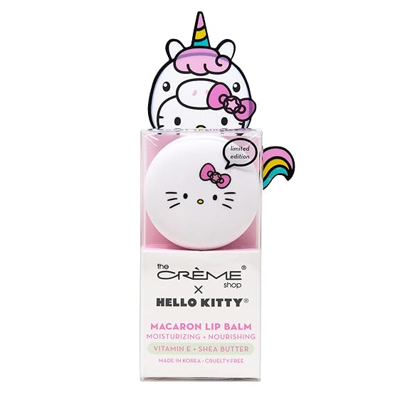 [The Crème Shop] Hello Kitty | Macaron Lip Balm (Sweet Sprinkles)