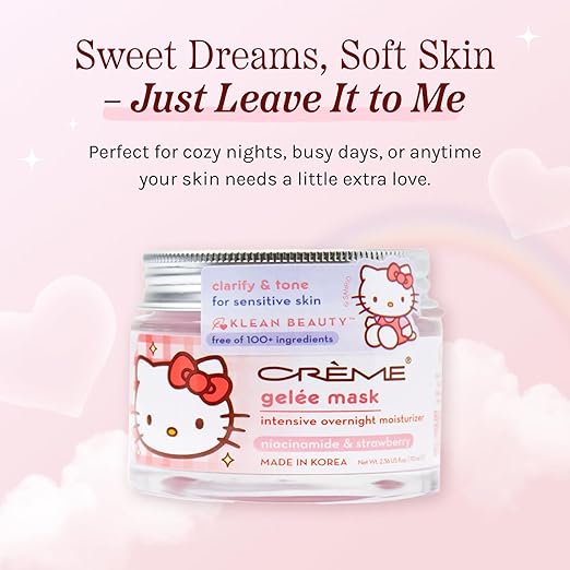 [The Crème Shop] Hello Kitty Klean Beauty Gelee Mask