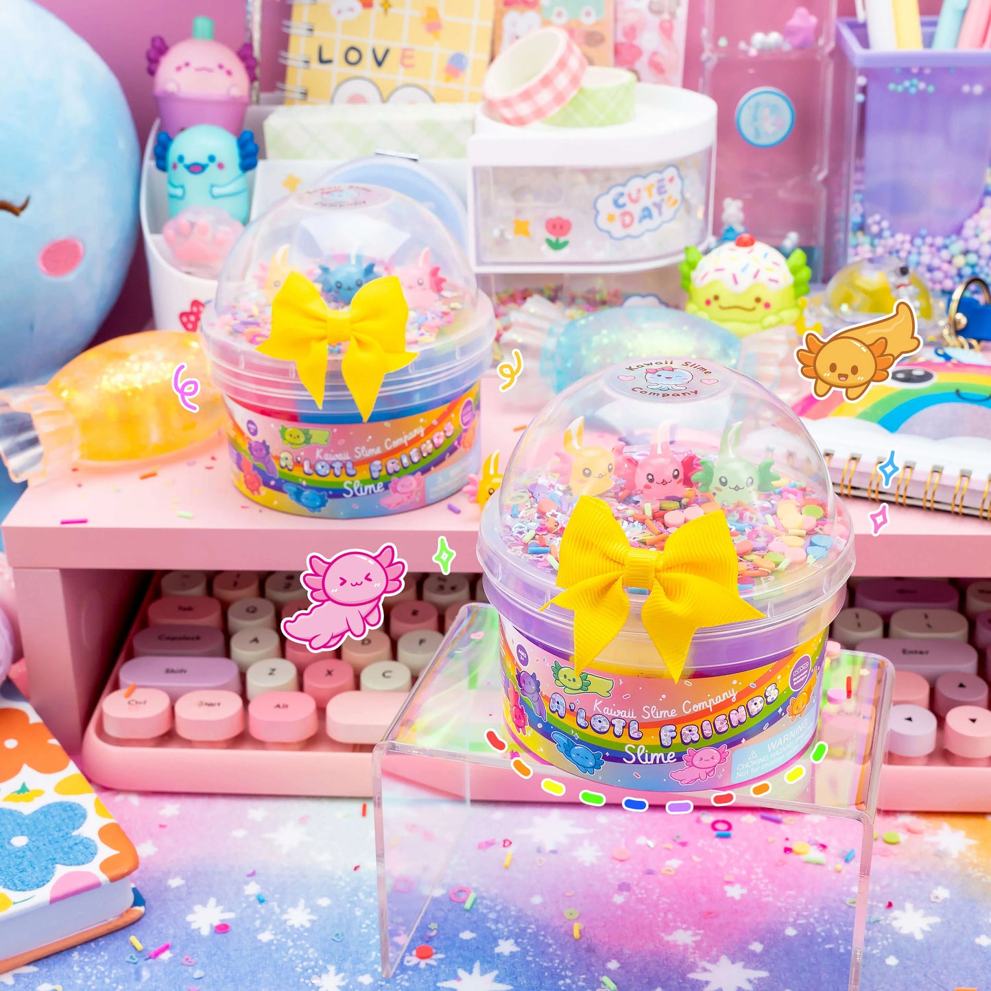 A'lotl Friends Butter Signature Dome™ Slime