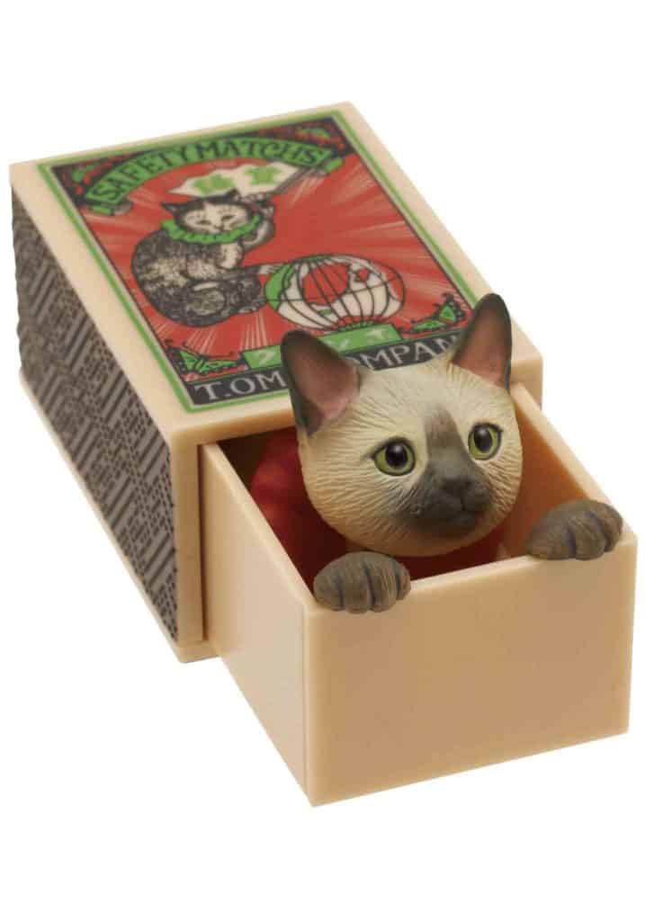 Clever Idiots Inc. Cat Peek Matchbox Collection 1Pc Random Blind Box