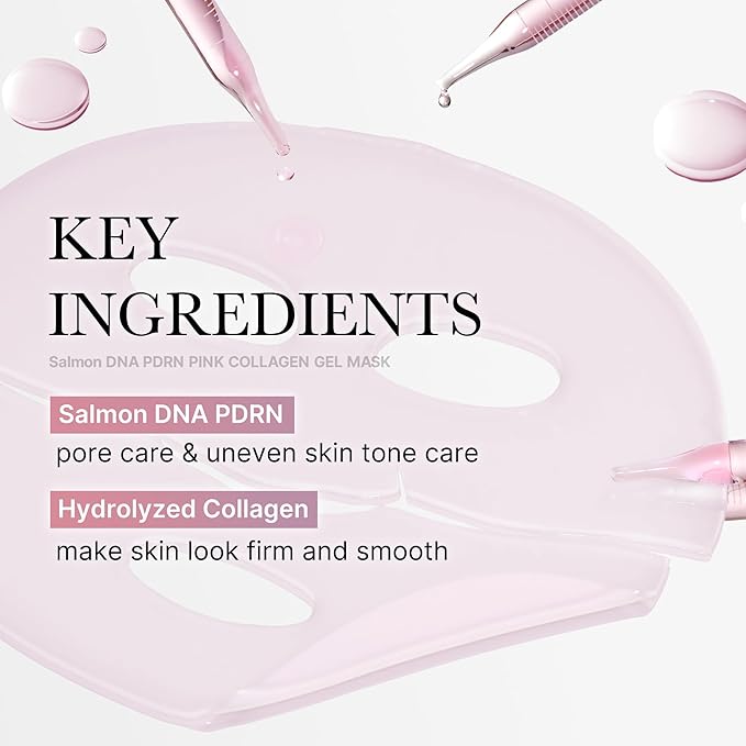 [MEDICUBE] PDRN Pink Collagen Gel Mask 28g * 4ea