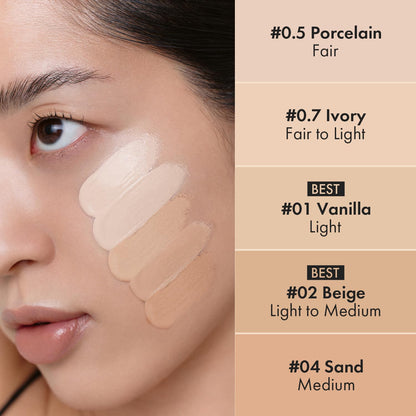 [LUNA] Long Lasting Concealer (02 Beige)