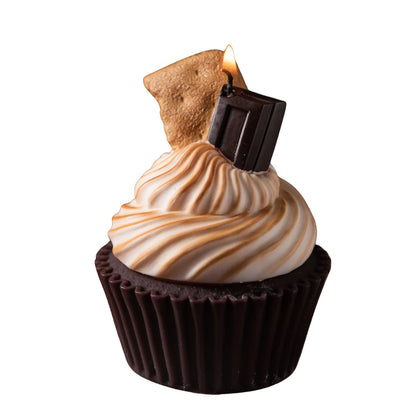 S’more Cupcake Candle