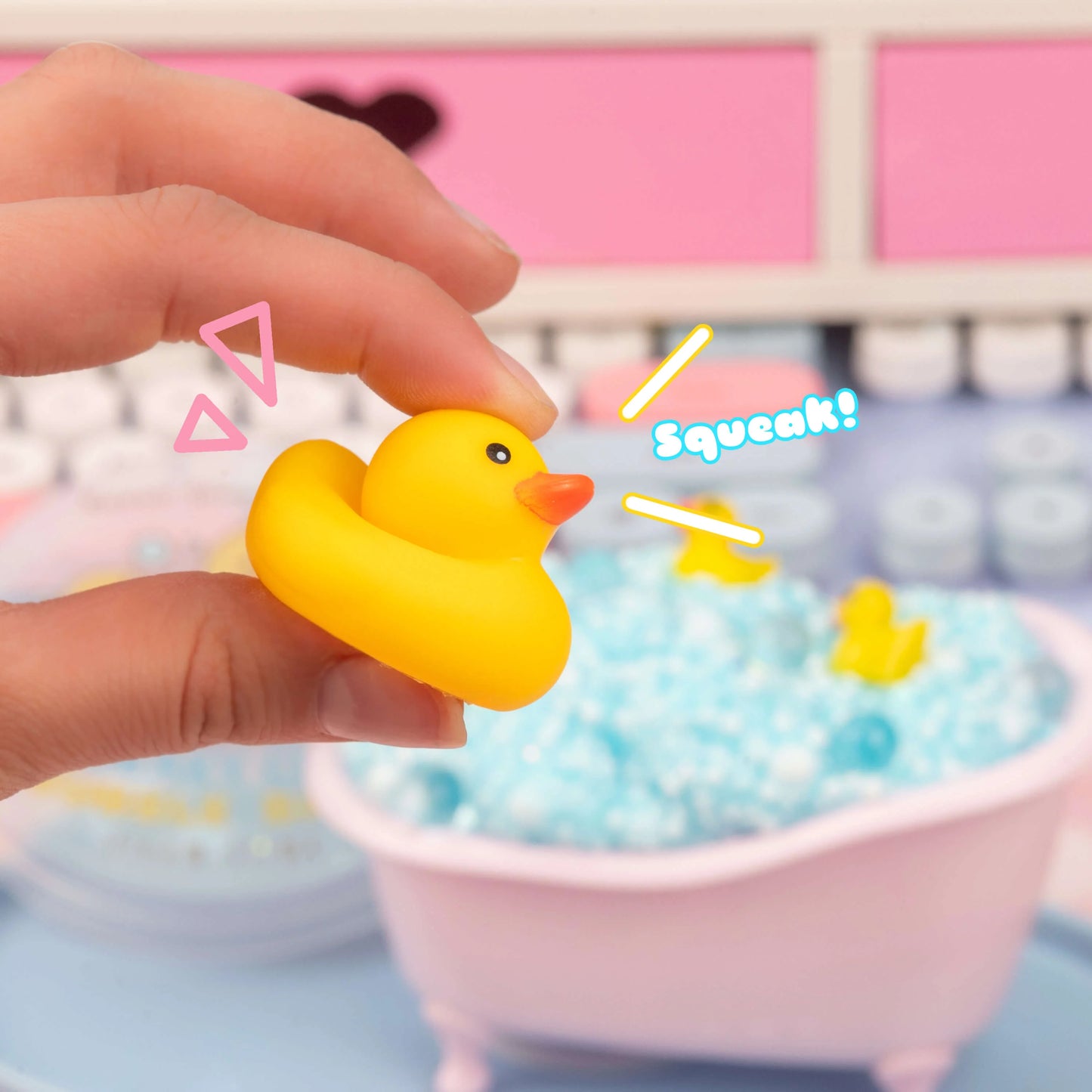 Squeaky Clean Bubble Bath Floam Signature Dome™ Slime