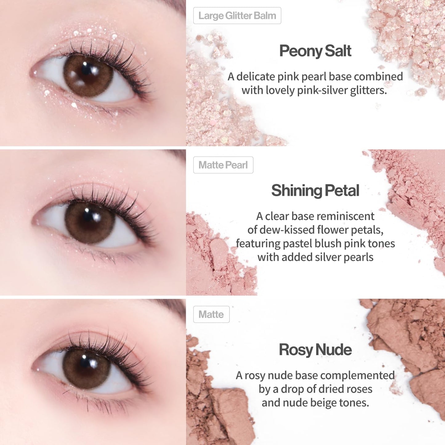 [Unleashia] Glitterpedia Eyeshadow Palette (05 All of Dusty Rose)