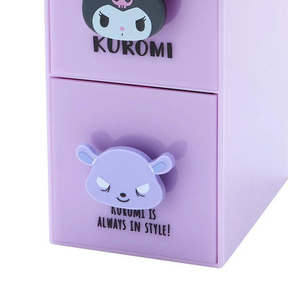 Sanrio Mini Drawers Case - Kuromi