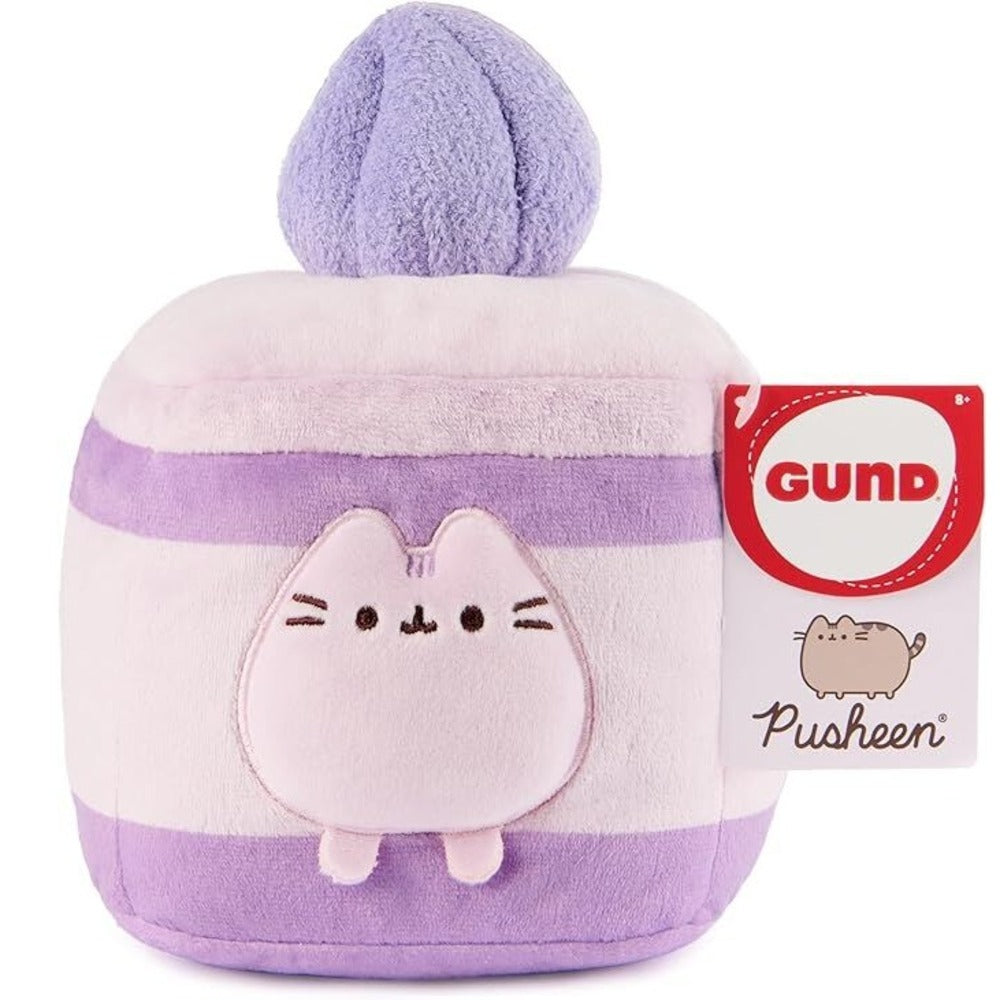 Pusheen Plush 19cm Squisheen Sweets Lavender Cake