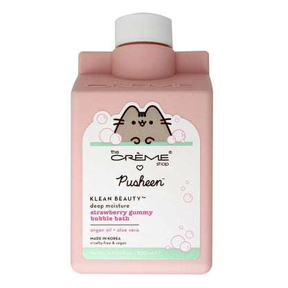 [The Crème Shop] Pusheen | Deep Moisture Bubble Bath Strawberry Gummy
