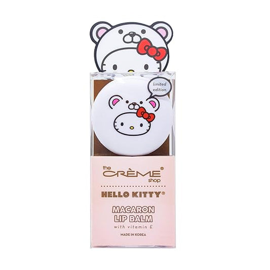 [The Crème Shop] Hello Kitty | Macaron Lip Balm (White Chocolate)