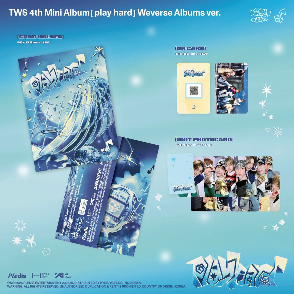 [TWS] play hard (Weverse Albums ver.)