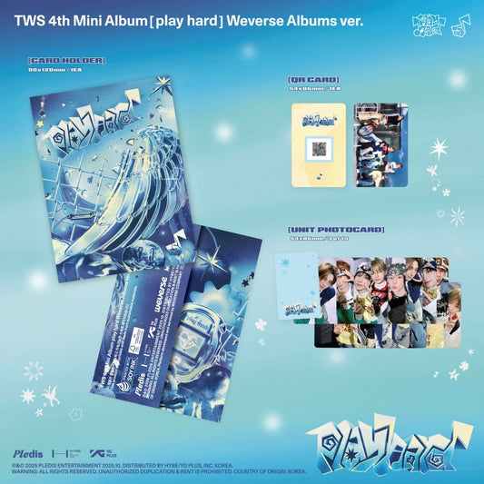 [TWS] play hard (Weverse Albums ver.)