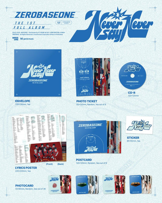 [ZEROBASEONE] NEVER SAY NEVER (SLAM DUNK Ver.)