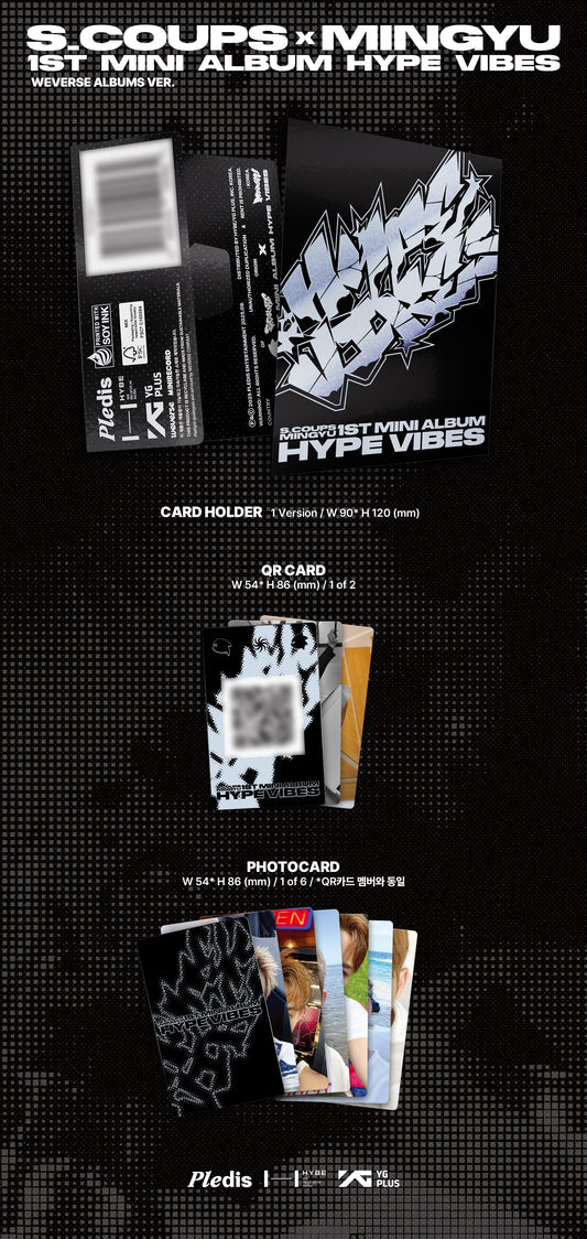 [SEVENTEEN S.COUPS x MINGYU] HYPE VIBES (Weverse Albums ver.)