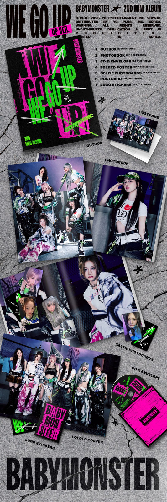 [BABYMONSTER] WE GO UP (UP Ver.)