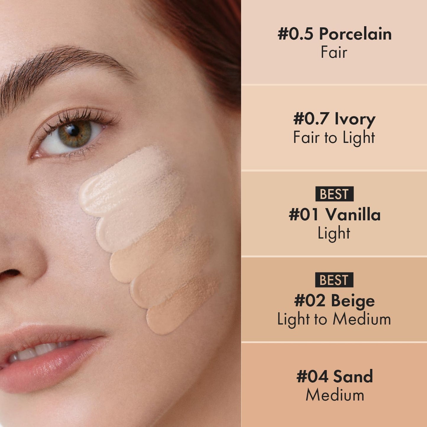 [LUNA] Long Lasting Concealer (01 Vanilla)