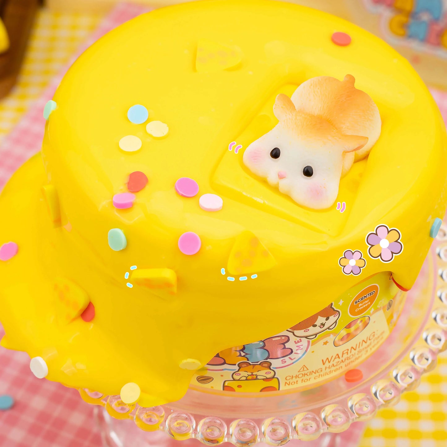 Ham & Cheese Glossy Signature Dome™ Slime