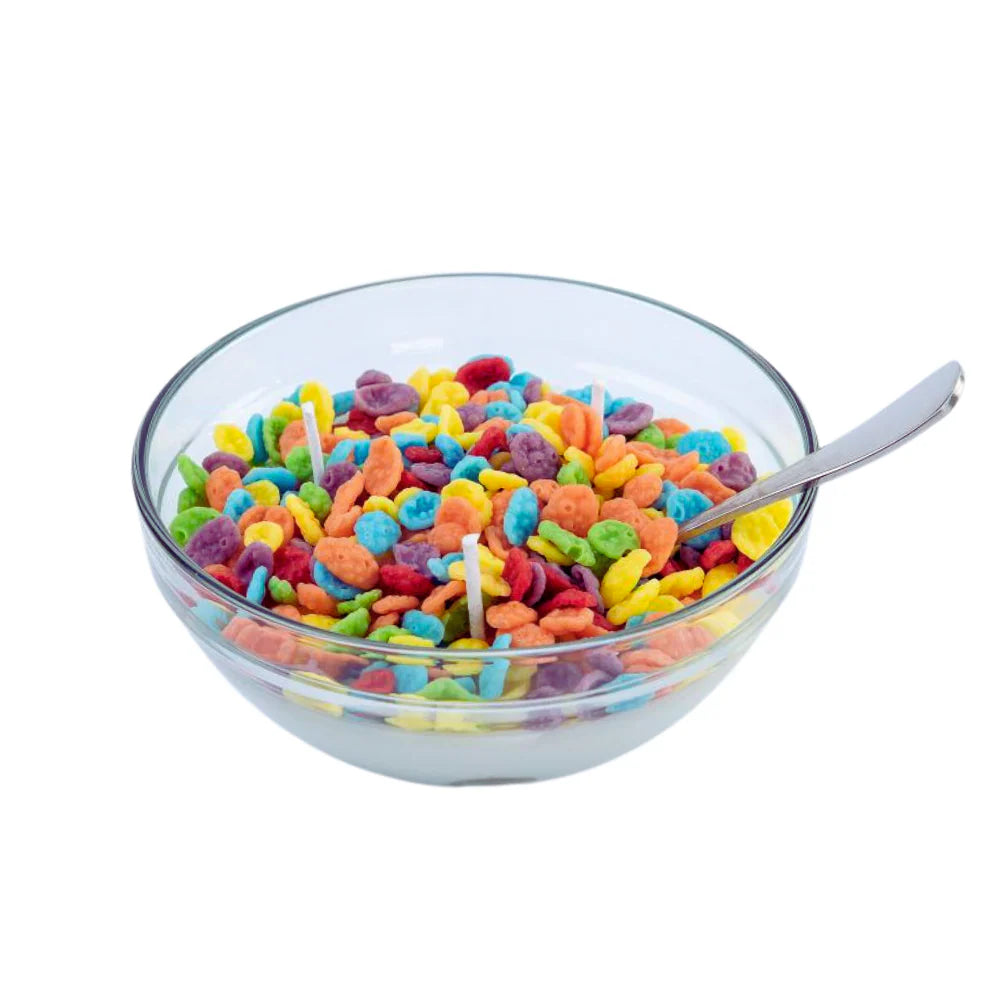 Fruity Pebbles Cereal Candle