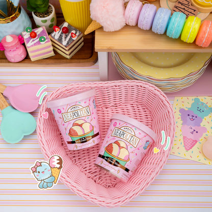 Neapolitan Scented Ice Cream Pint Slime