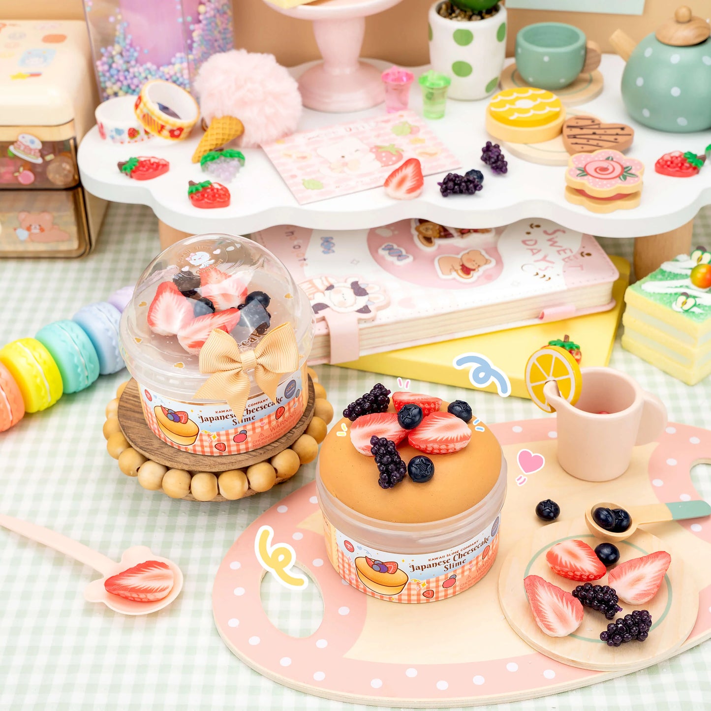 Japanese Cheesecake Butter Signature Dome™ Slime