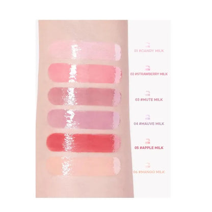 [Merrymonde] Milk Heart Tint Lip and Cheek (06 Mango Milk)