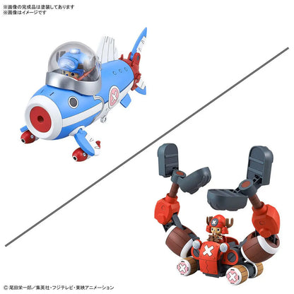 Chopper Robo No.3 & No.5 (Chopper Submarine & Chopper Crane)