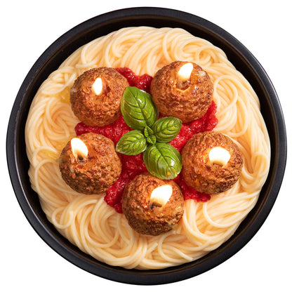Spaghetti and Meatballs Candle
