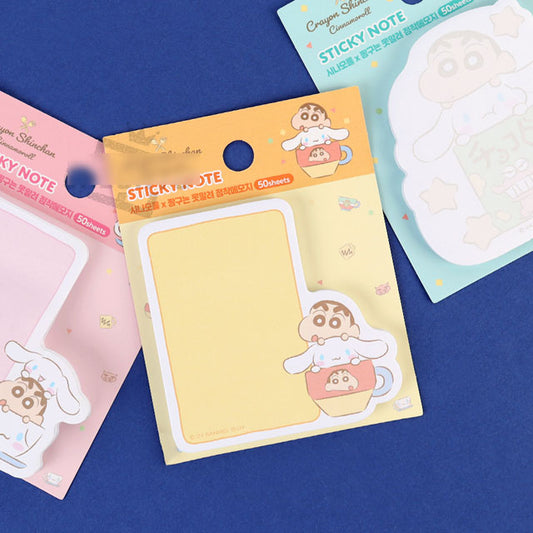 Shin-chan x Cinnamoroll Sticky Notes