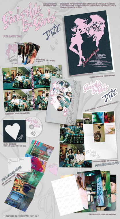 [ITZY] Girls Will Be Girls (Folder Ver.)