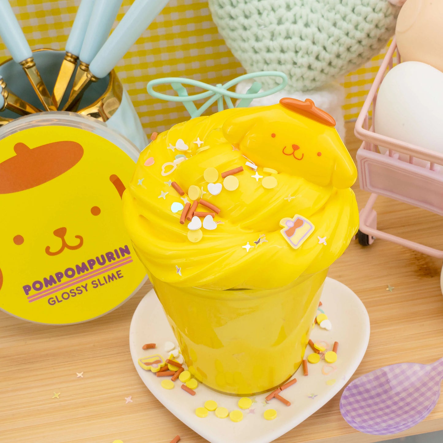 Sanrio® Pompompurin™ Glossy Signature Dome™ Slime