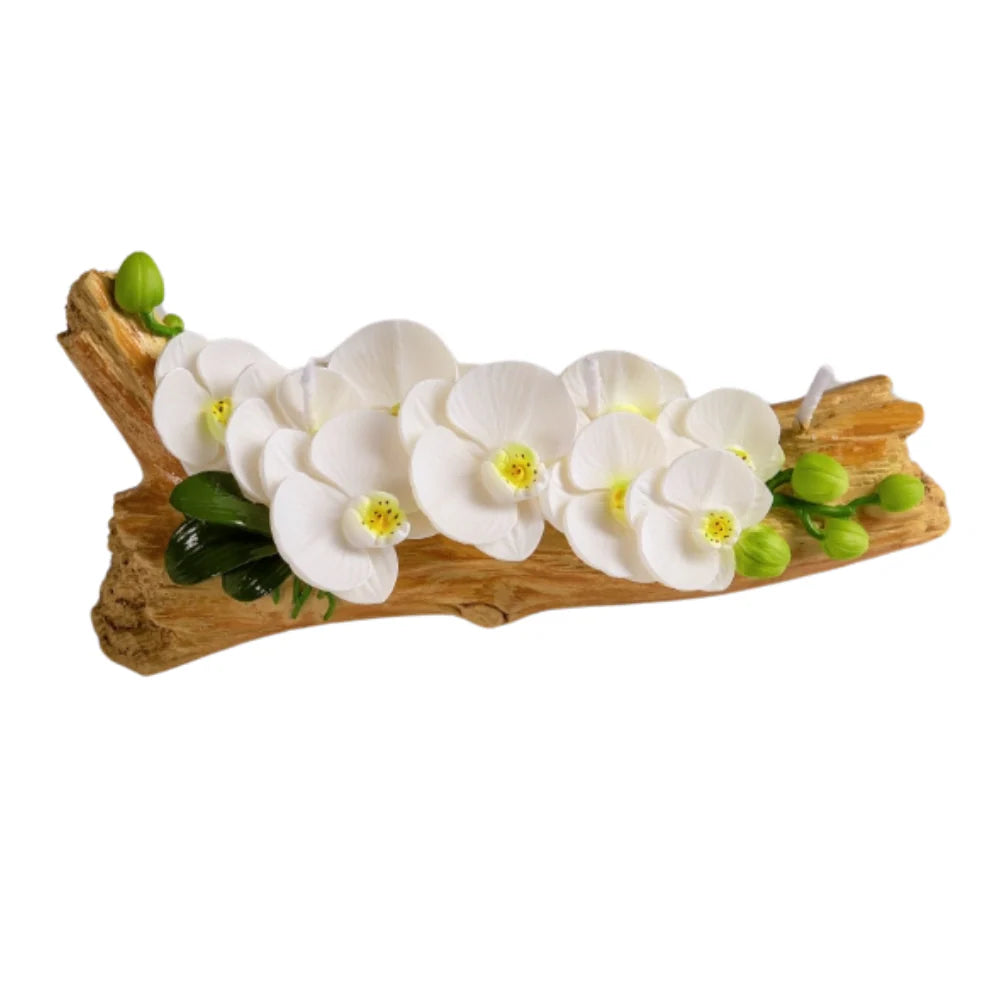 White Orchid Blossom Candle