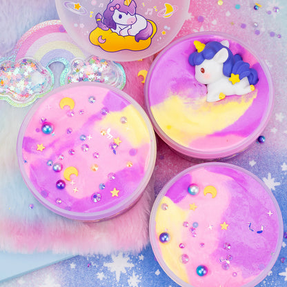 Unicorn Tales Moonlit Melody Butter Signature Dome™ Slime