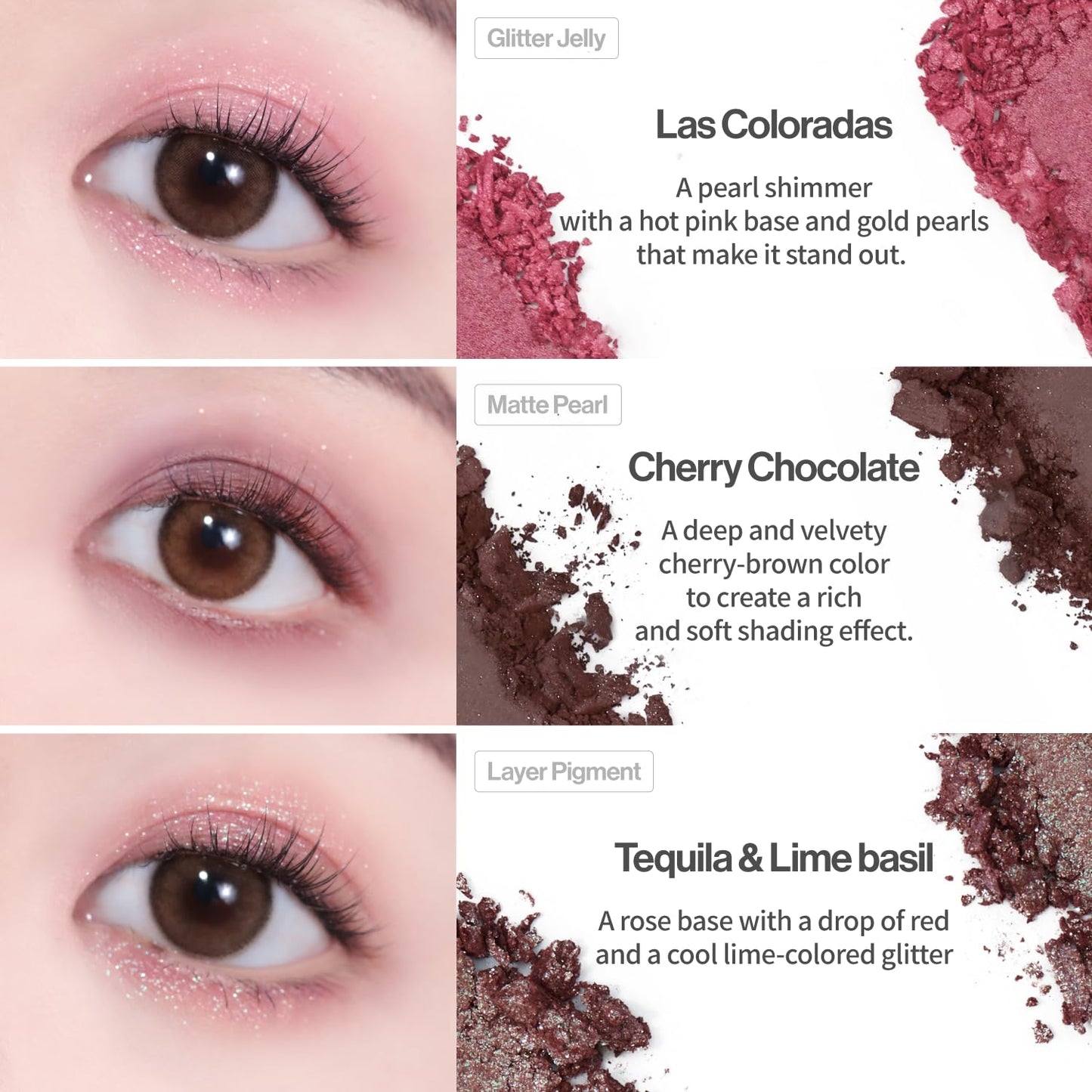 [Unleashia] Glitterpedia Eyeshadow Palette (05 All of Dusty Rose)