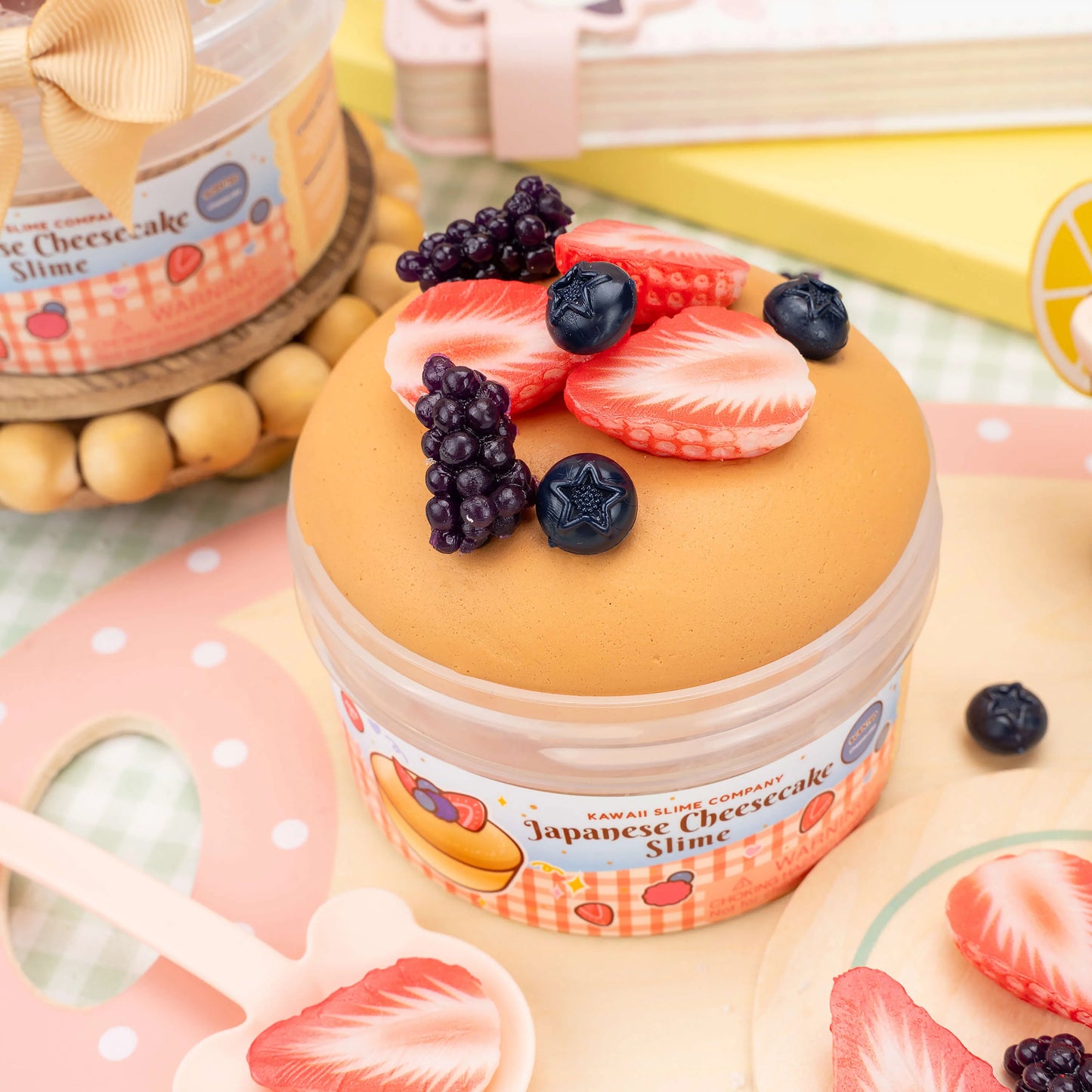 Japanese Cheesecake Butter Signature Dome™ Slime